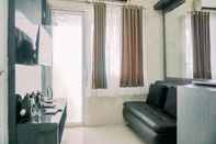 Lobby Restful and Best Deal 2BR Green Pramuka City Apartment By Travelio