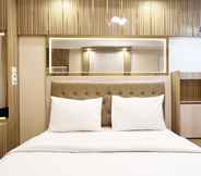 Bedroom 2 Homey and Good Deal 1BR Tamansari Skylounge Makassar Apartment By Travelio