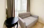 Bedroom 3 Modern Look and Fresh Studio Menteng Park Apartment By Travelio