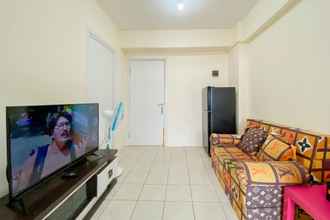 Common Space 4 Comfort and Homey 2BR Green Pramuka City Apartment By Travelio