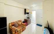 Common Space 4 Comfort and Homey 2BR Green Pramuka City Apartment By Travelio