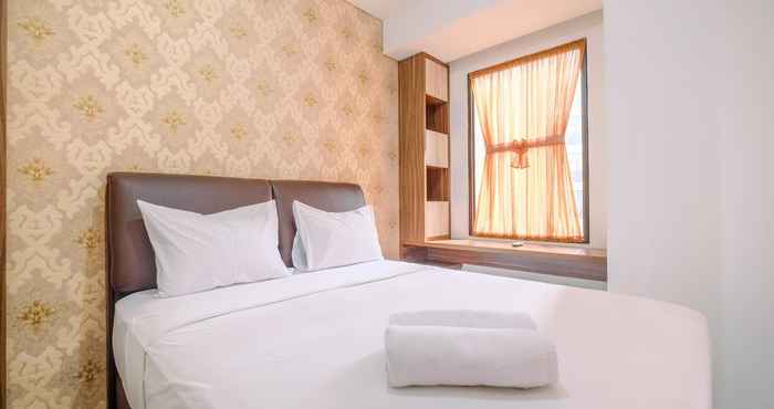 Bedroom Relaxing and Good Deal 2BR Transpark Cibubur Apartment By Travelio