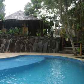 Swimming Pool 1 The Osing Bamboo Resort Banyuwangi - A Liberta Collection, Alfamart Pulau Merah Sumberagung (Tasya Mart) Hotels