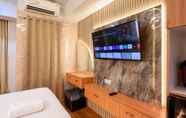 Kamar Tidur 3 Nice and Comfortable Studio Apartment at Delft Ciputra Makassar By Travelio