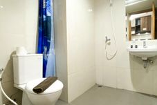 In-room Bathroom Good Choice and Warm Studio LRT City Jatibening Apartment By Travelio