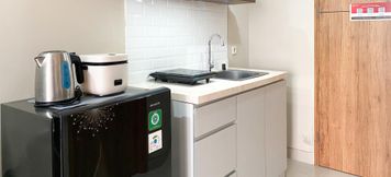 Common Space 5 Good Choice and Warm Studio LRT City Jatibening Apartment By Travelio