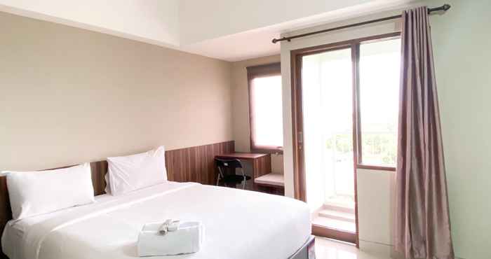 Phòng ngủ Good Choice and Warm Studio Gateway Park LRT City Bekasi Apartment By Travelio