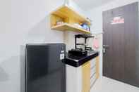 Common Space Tidy and Compact Studio at Serpong Garden Apartment By Travelio