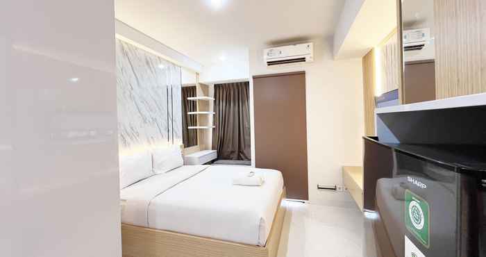 Bilik Tidur Good Choice and Comfy Studio at Delft Ciputra Makassar Apartment By Travelio