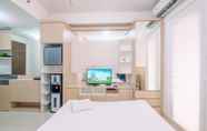 Bedroom 3 Homey and Good Deal Studio at Transpark Cibubur Apartment near Mall By Travelio