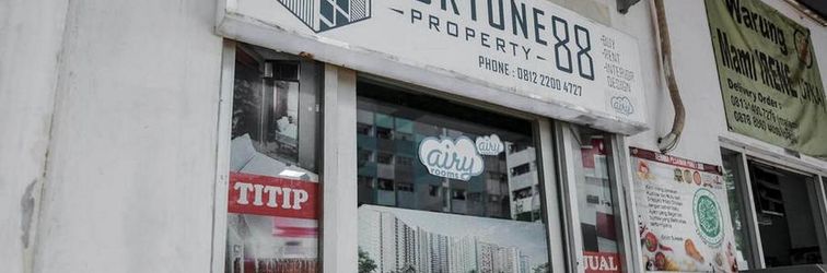 Lobby Apartemen Sentra Timur Residence - Fortune 88 Tower Orange