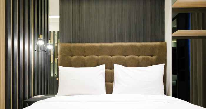 Kamar Tidur Studio Warm with Access to Mall at Supermall Mansion Apartment By Travelio