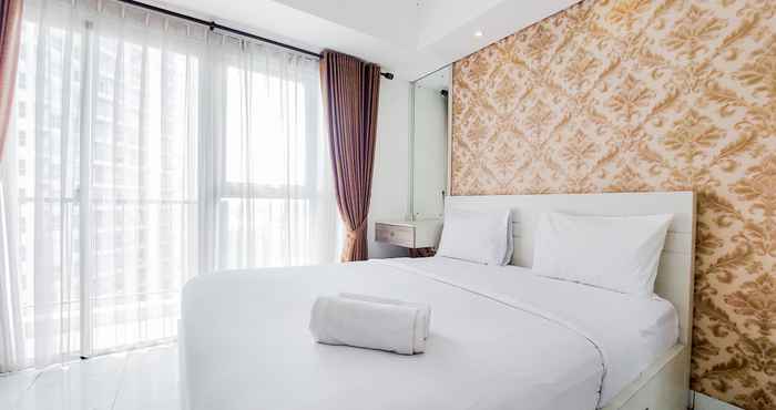 Kamar Tidur Cozy and Good Deal Studio Casa De Parco Apartment By Travelio