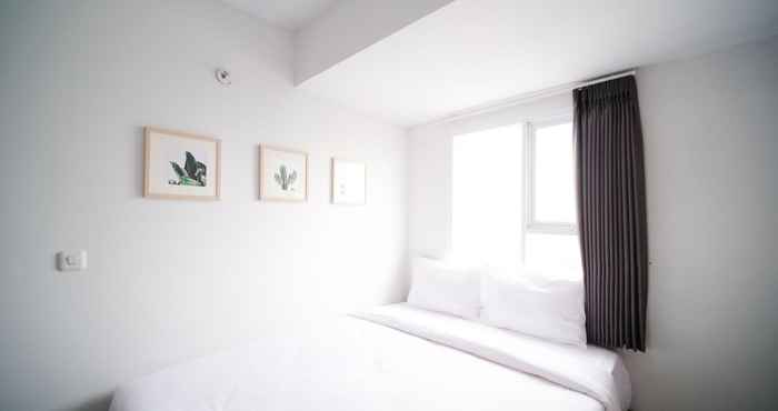 Bedroom New and Compact 2BR Apartment at Suncity Residence By Travelio