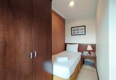 Bedroom 3 Homey and Nice 3BR Galeri Ciumbuleuit 1 Apartment By Travelio