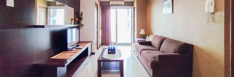 Lobby Homey and Nice 3BR Galeri Ciumbuleuit 1 Apartment By Travelio