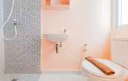 Toilet Kamar 6 Minimalistic Studio (No Kitchen) Aeropolis Residence Apartment By Travelio