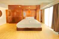 ห้องนอน Studio Modern Room at Tamansari La Grande By Travelio