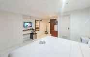 Bedroom 3 Restful and Good Studio (No Kitchen) at Sentraland Medan Apartment By Travelio