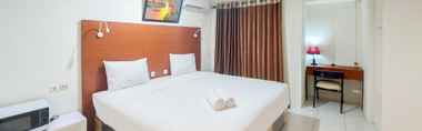 Bedroom 2 Restful and Good Studio (No Kitchen) at Sentraland Medan Apartment By Travelio