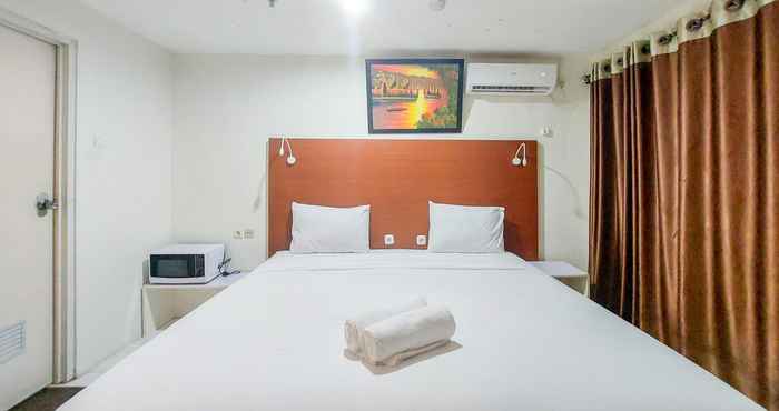 Bedroom Restful and Good Studio (No Kitchen) at Sentraland Medan Apartment By Travelio