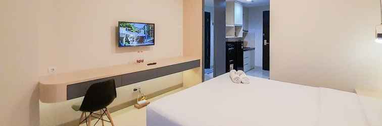 Sảnh chờ Comfortable and Best Deal Studio at Patraland Amarta Apartment By Travelio