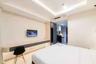 Lobby Comfortable and Modern Look Studio at Patraland Amarta Apartment By Travelio