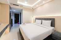 Bedroom Comfortable and Modern Look Studio at Patraland Amarta Apartment By Travelio