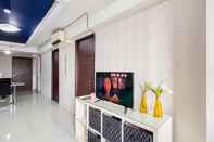 Common Space Nice and Minimalist 2BR Apartment at Royal Makassar By Travelio