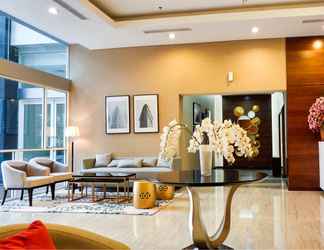 Lobby 2 Good Deal and Comfort Studio Loft at Nifarro Park Apartment By Travelio