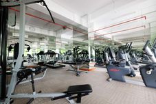 Fitness Center Elegant and Good Choice 2BR Apartment Capitol Park Residence By Travelio