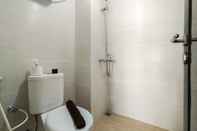 In-room Bathroom Cozy Industrial Designed 2BR Apartment at Gateway Pasteur By Travelio