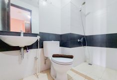 In-room Bathroom 3 Clean and Good Studio Apartment Scientia Residence By Travelio