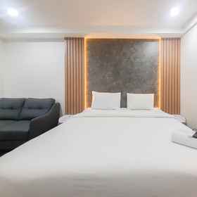 Bedroom 1 Modern and Tranquil Studio at Mataram City Apartment By Travelio, Hotel MAN 5 Sleman