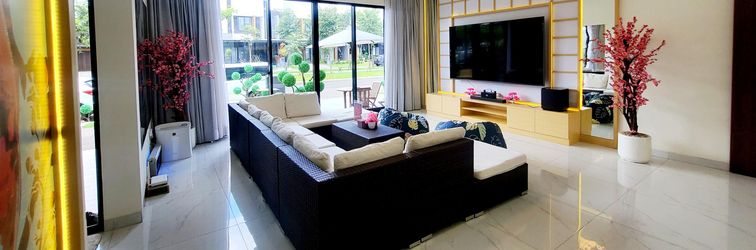 大堂 Jun's Villa Tangerang 4BR Luxury Aesthetic & Homey