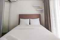 ห้องนอน Cozy Style Studio Room Apartment at Grand Asia Afrika By Travelio