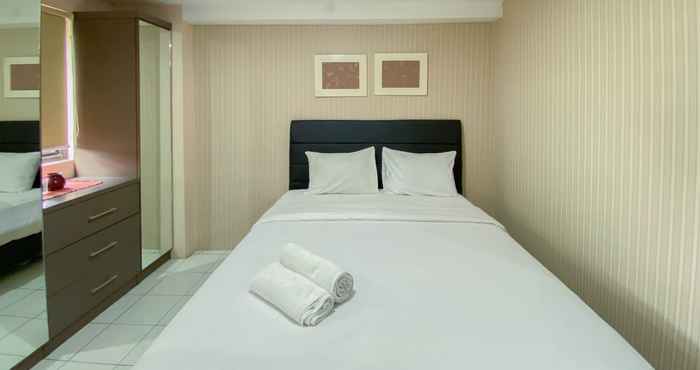 Kamar Tidur Enjoy Living Studio Kebagusan City Apartment By Travelio