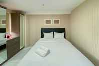 Kamar Tidur Enjoy Living Studio Kebagusan City Apartment By Travelio