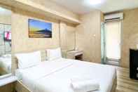 Bedroom Minimalist Studio (No Kitchen) Apartment at Green Bay Pluit By Travelio