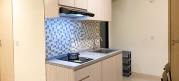 Lobby 5 Serene Designed 2BR Apartment at Meikarta By Travelio