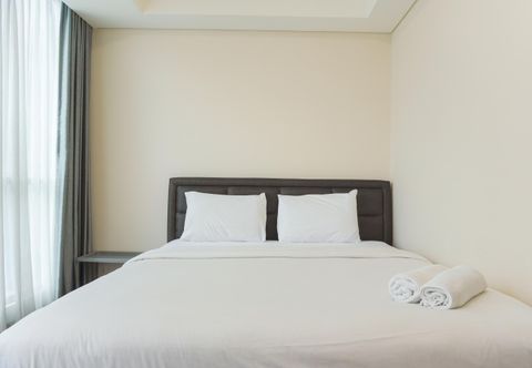 Bedroom Spacious and Restful 3BR Apartment at Casa Grande Residence By Travelio