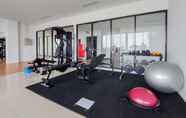 Fitness Center 7 Homey and Comfort Living 1BR Tamansari Bintaro Mansion Apartment By Travelio