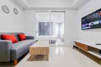 Common Space Well Furnished and Cozy 1BR at Tamansari Bintaro Mansion Apartment By Travelio
