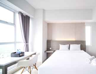 Bedroom 2 Best Studio Apartment at Taman Melati Surabaya By Travelio
