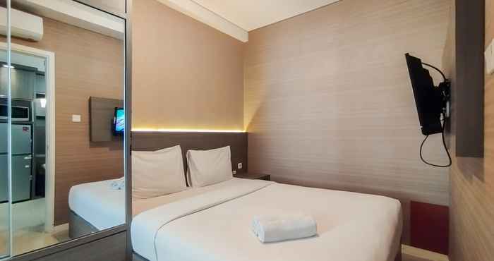 Bedroom Delight 2BR at Parahyangan Residence Apartment By Travelio