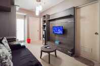 Common Space Delight 2BR at Parahyangan Residence Apartment By Travelio