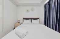 Bedroom Cozy and Homey Living 1BR Tamansari Bintaro Mansion Apartment By Travelio