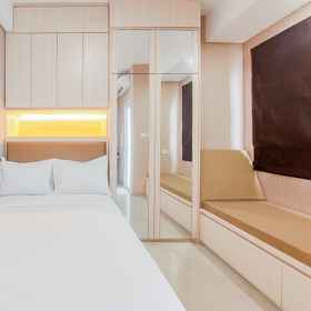 Bedroom 1 Strategic and Good Choice Studio Apartment B Residence near ICE BSD By Travelio, Kp. Bojong Desa Kemuning Hotels