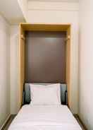 BEDROOM Homey Studio (No Kitchen) Apartment at Bandaraya - Tallasa City Makassar By Travelio