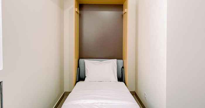 ห้องนอน Relaxing Studio (No Kitchen) Apartment at Bandaraya - Tallasa City Makassar By Travelio